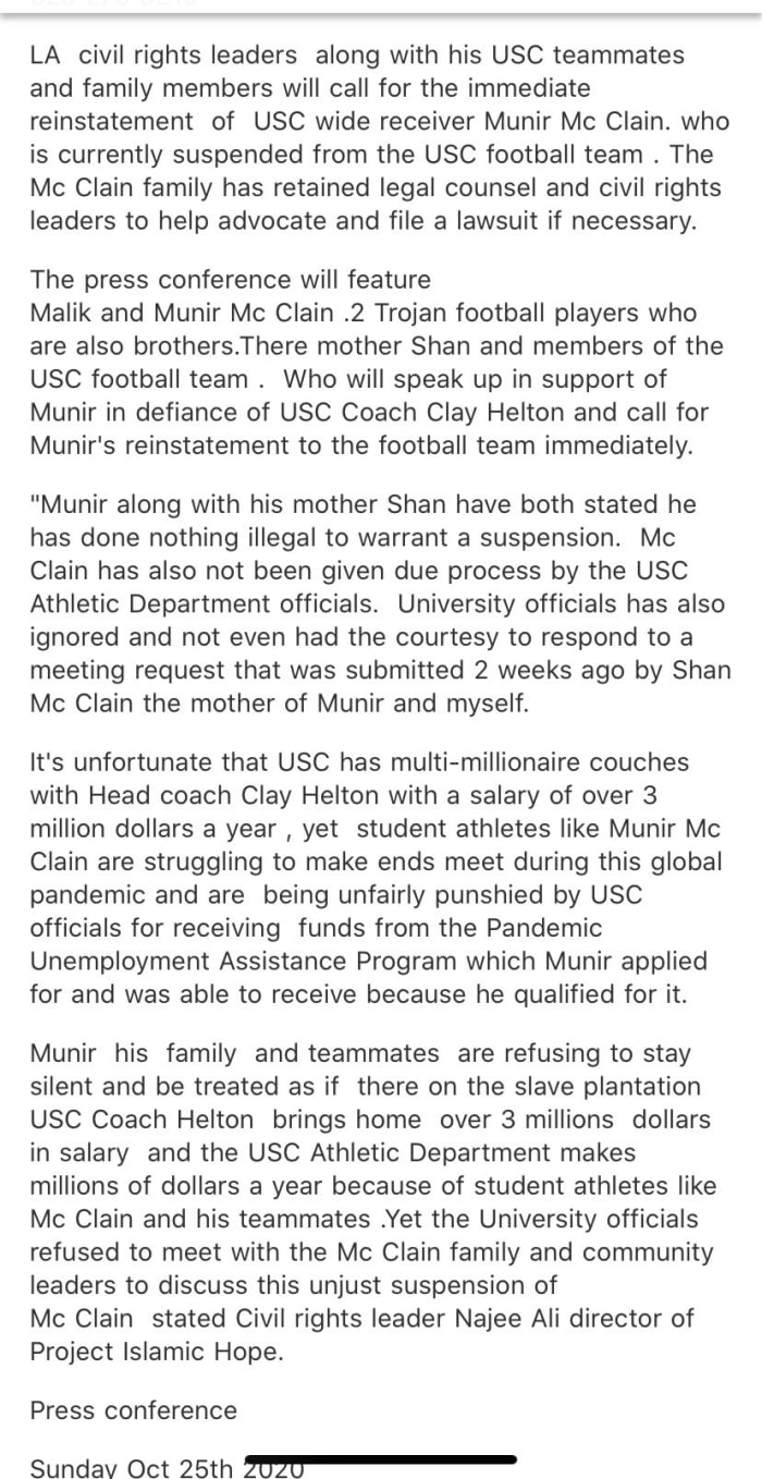 MCCLAIN.PRESS.RELEASE